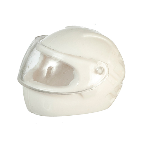 Motorcycle Helmet, White